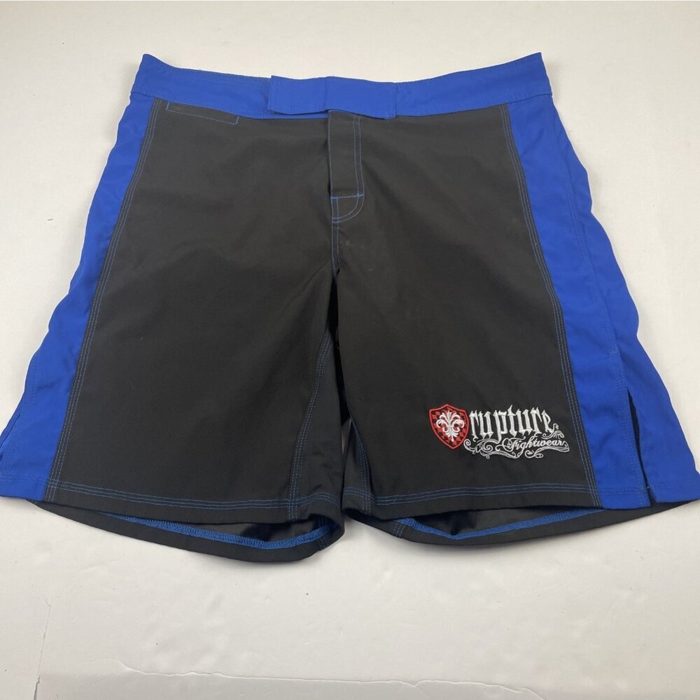 Tatami Fightwear Rapture MMA Grappling Jiu-Jitsu Shorts Men’s 38 Black Blue